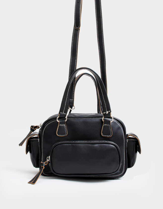 Bowling Cartera Bowling Multipocket - Negro