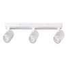 APLIQUE 3L MOVIL P/ LAMPARA DICROICA GU10 BLANCO APLIQUE 3L MOVIL P/ LAMPARA DICROICA GU10 BLANCO