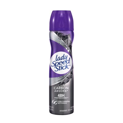 Desodorante Aerosol Lady Speed Stick Carbon 91 Grs. Desodorante Aerosol Lady Speed Stick Carbon 91 Grs.