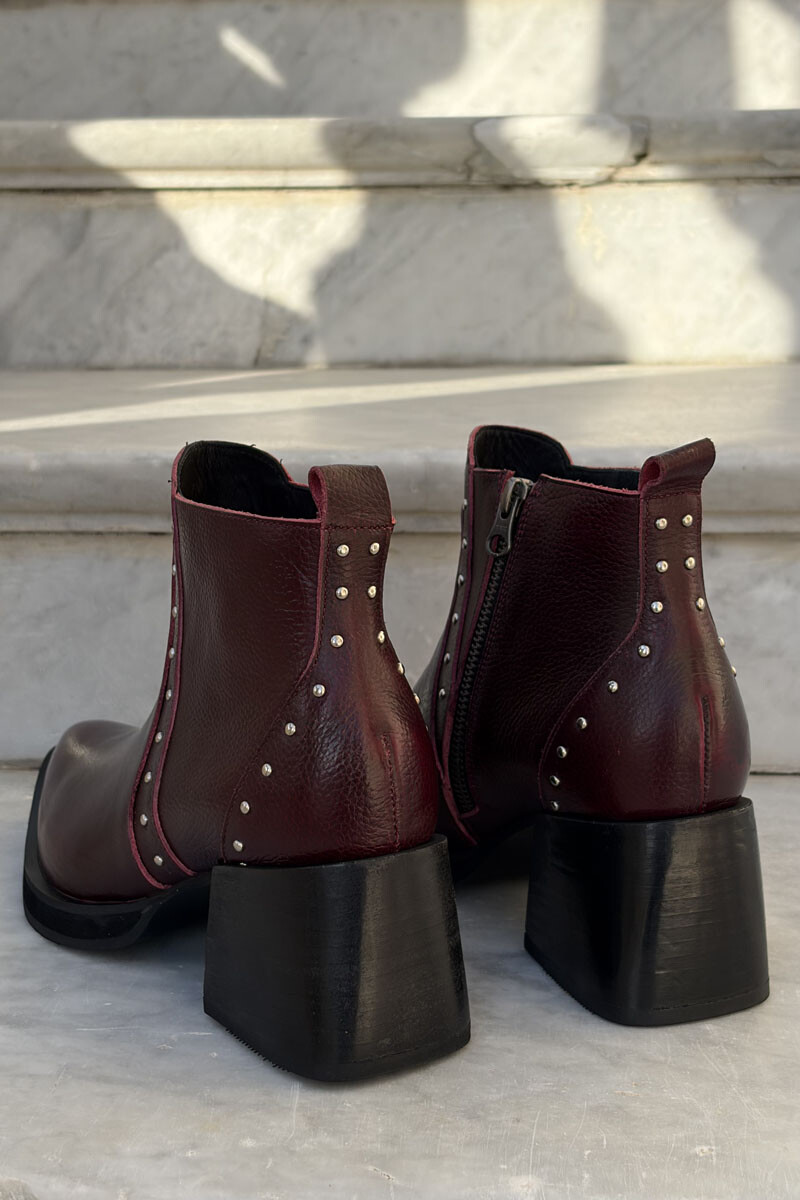 Bota emilia Bordeaux