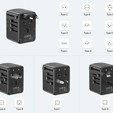Cargador / Adaptador Universal Unitek 35W 001