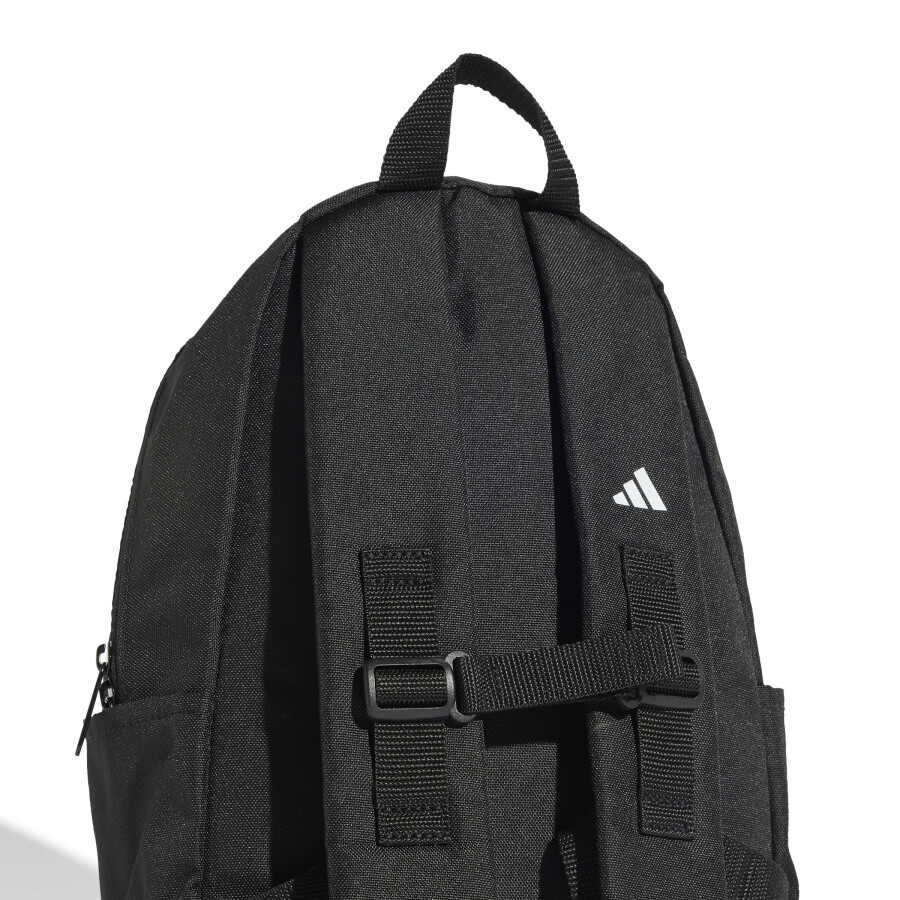 Mochila Infantil Adidas Logo Negro - Blanco