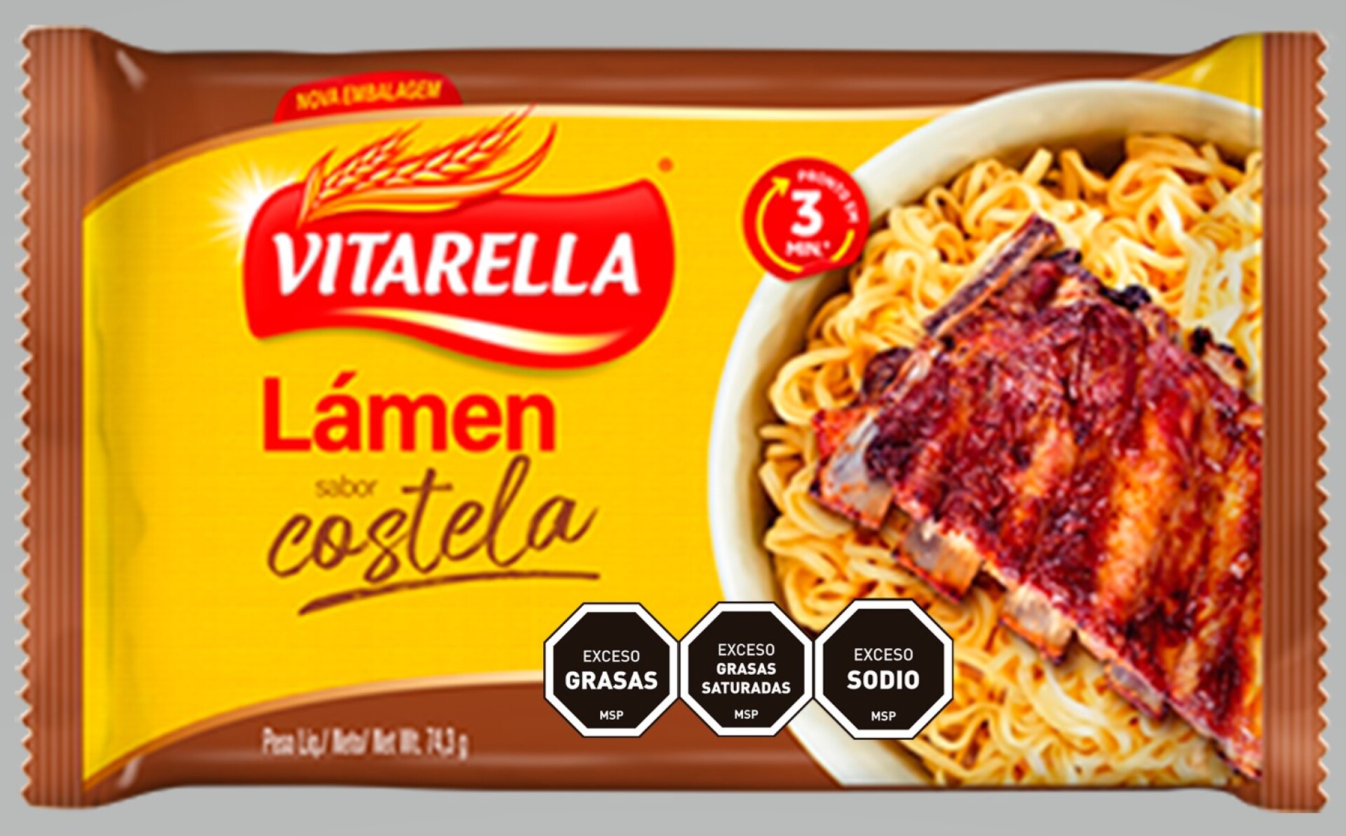 PASTA INSTANTANEA VITARELLA 74.30G COSTILLA 