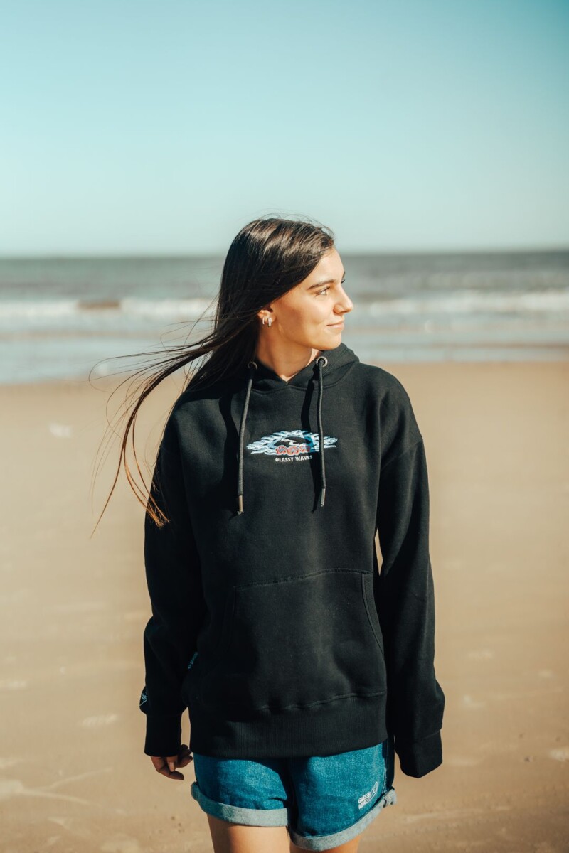 HOODIE HIBISCO / Black U