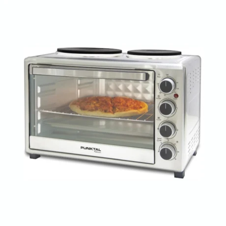 OUTLET - Horno Eléctrico PUNKTAL PK-36 1500W Dos Discos Capacidad 35Lt OUTLET - Horno Eléctrico PUNKTAL PK-36 1500W Dos Discos Capacidad 35Lt