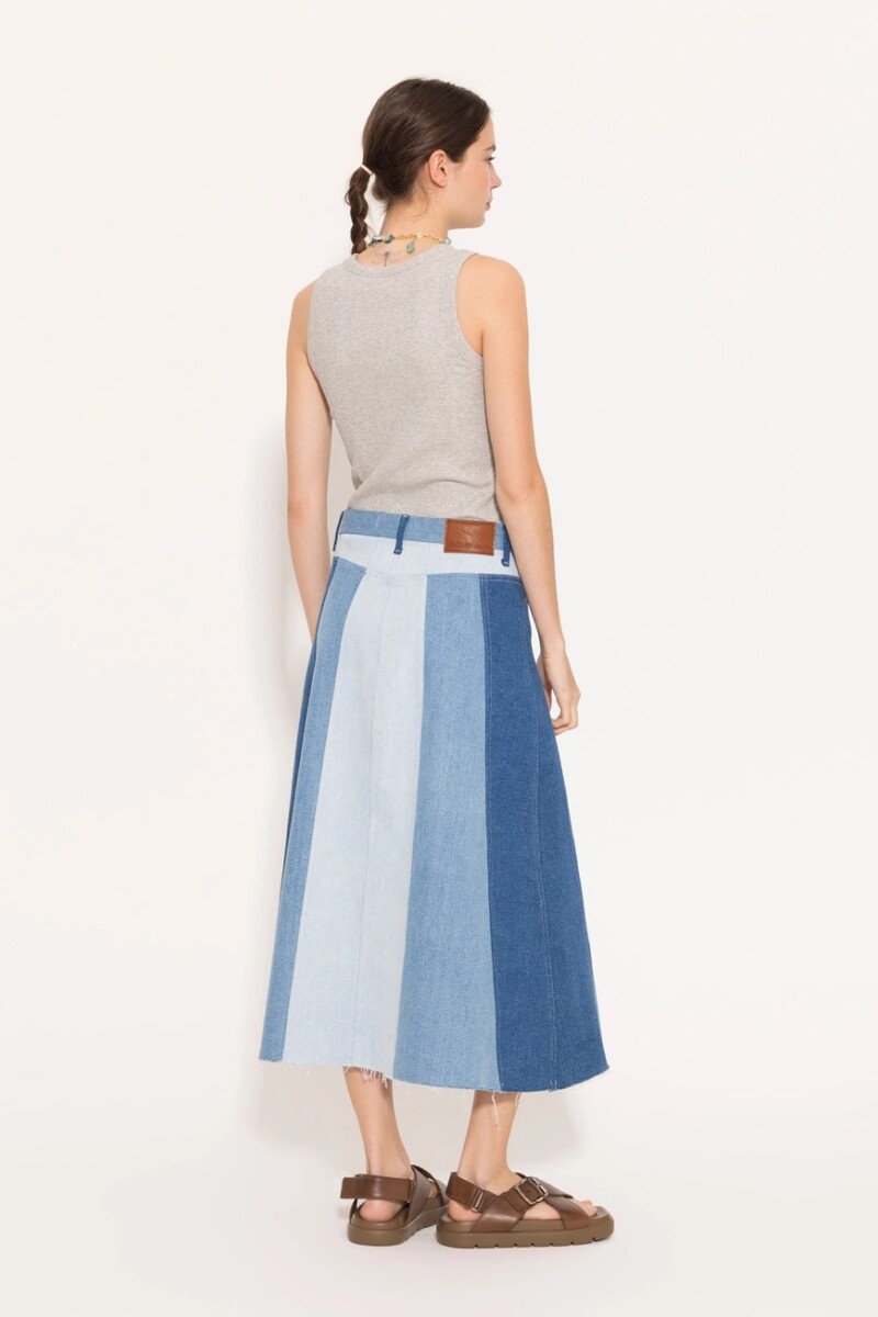 POLLERA DEBBIE Celeste