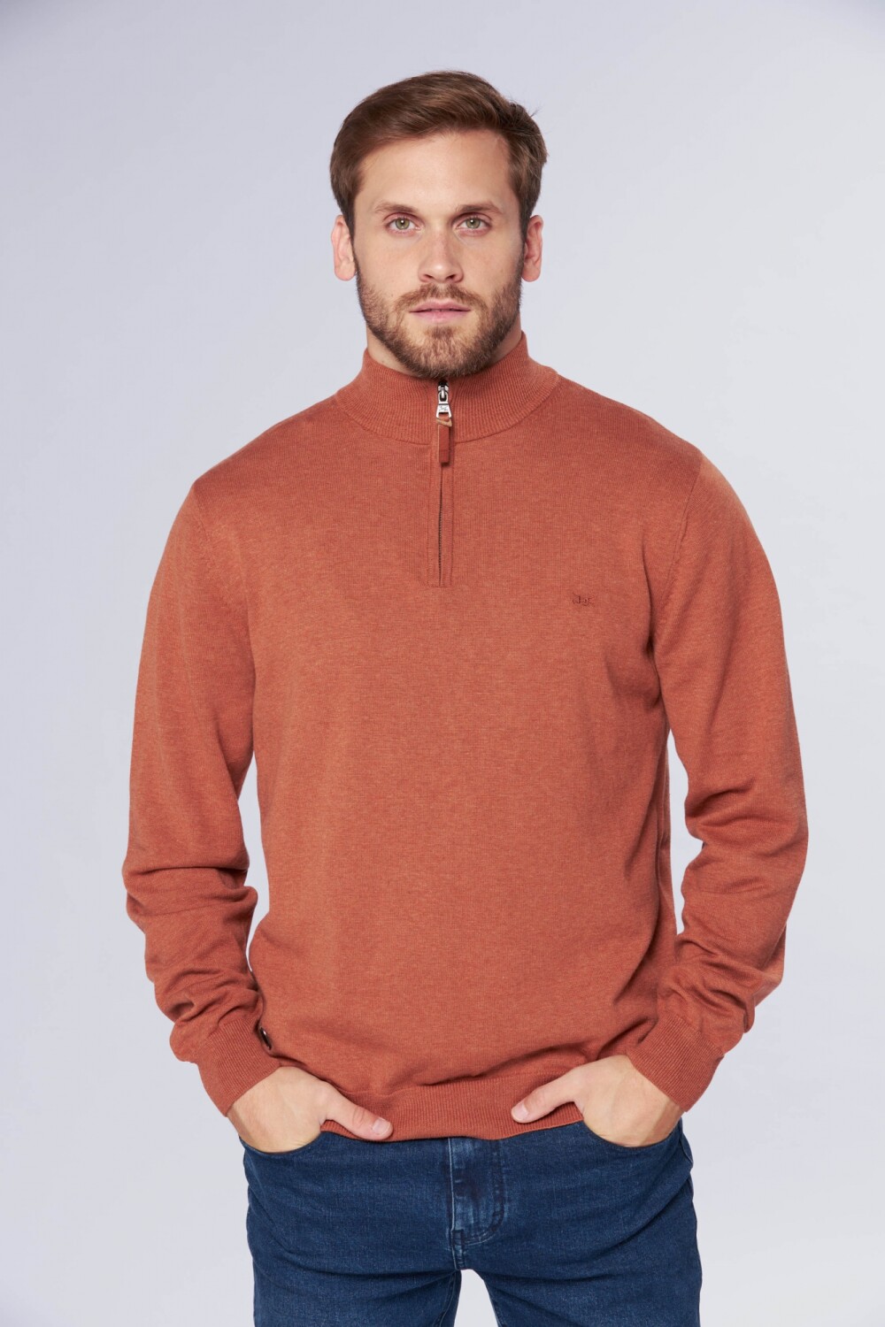 BUZO TEJIDO Ladrillo