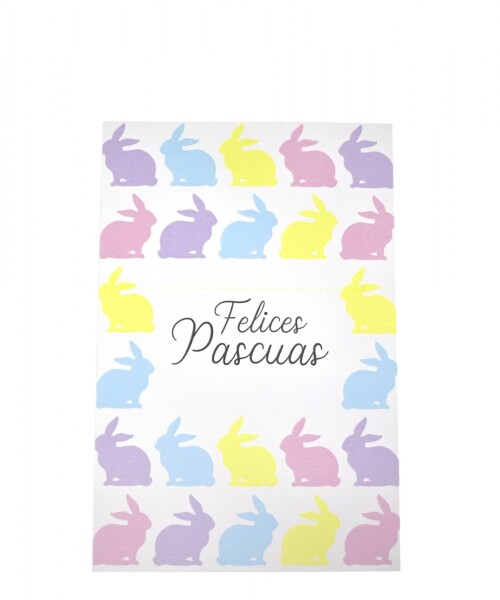 Tarjeta pascua 10x15. DISEÑO 6
