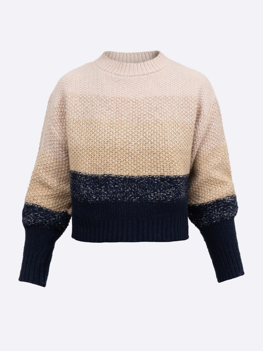 Sweater degradee - azul 
