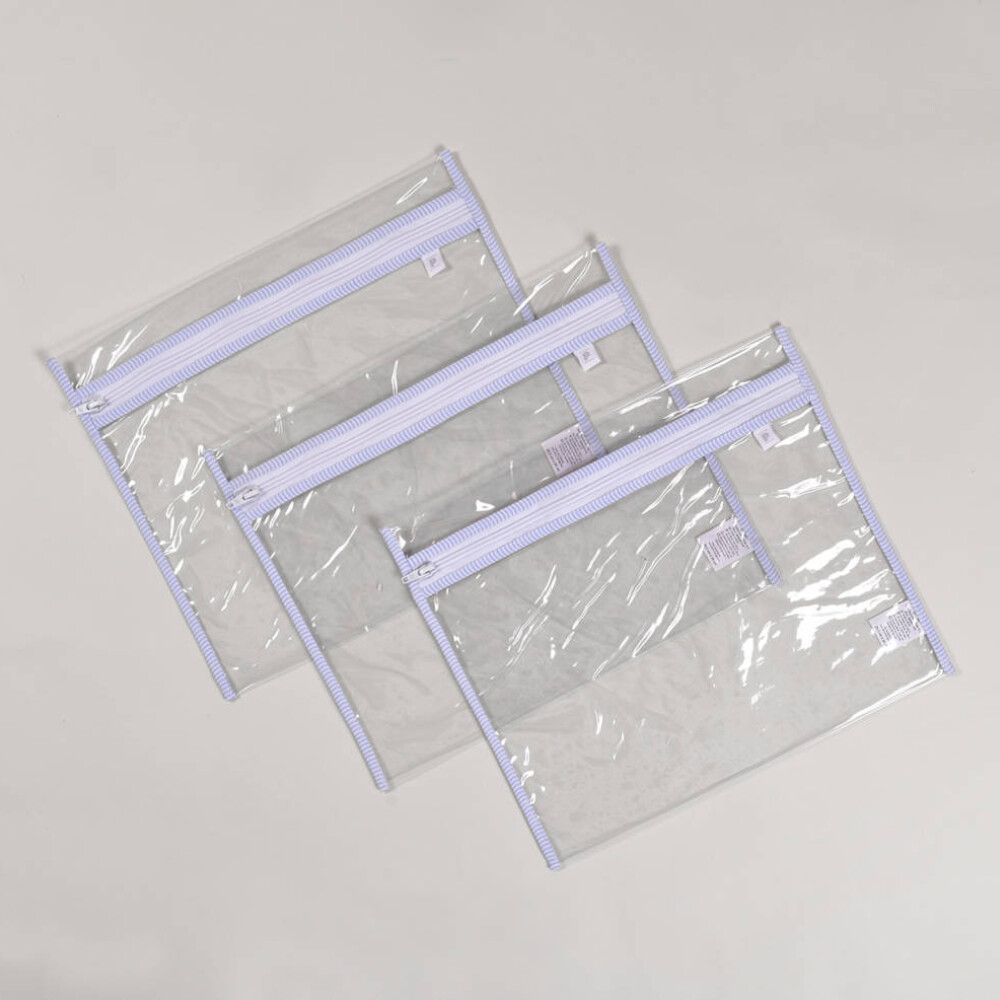Set X3 Bolsitas para sanatorio Classic Celeste