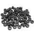 Ojal Goma 14MM Negro Pack X250 Anillo Sellado Junta Arandela Variante Color Negro