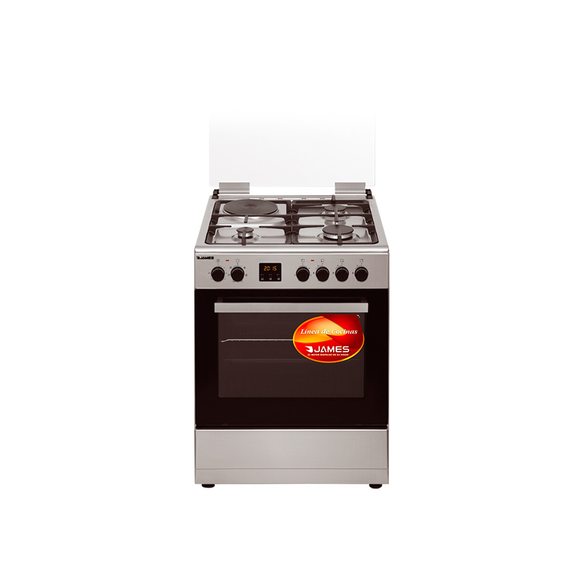 Cocina Combinada 3+1 Inox James C25 A Tks 