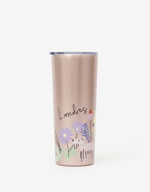 Artículos cocina Botellas Vaso Metálico Londres - Combinacion Multicolor