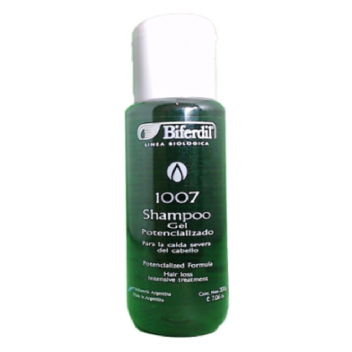 Biferdil Shampoo 1007 Gel Potencializado Para La Caida X 200ml 