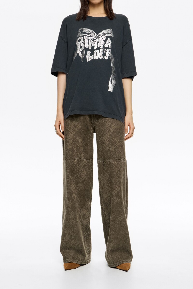 PANTALÓN WIDE LEG Negro