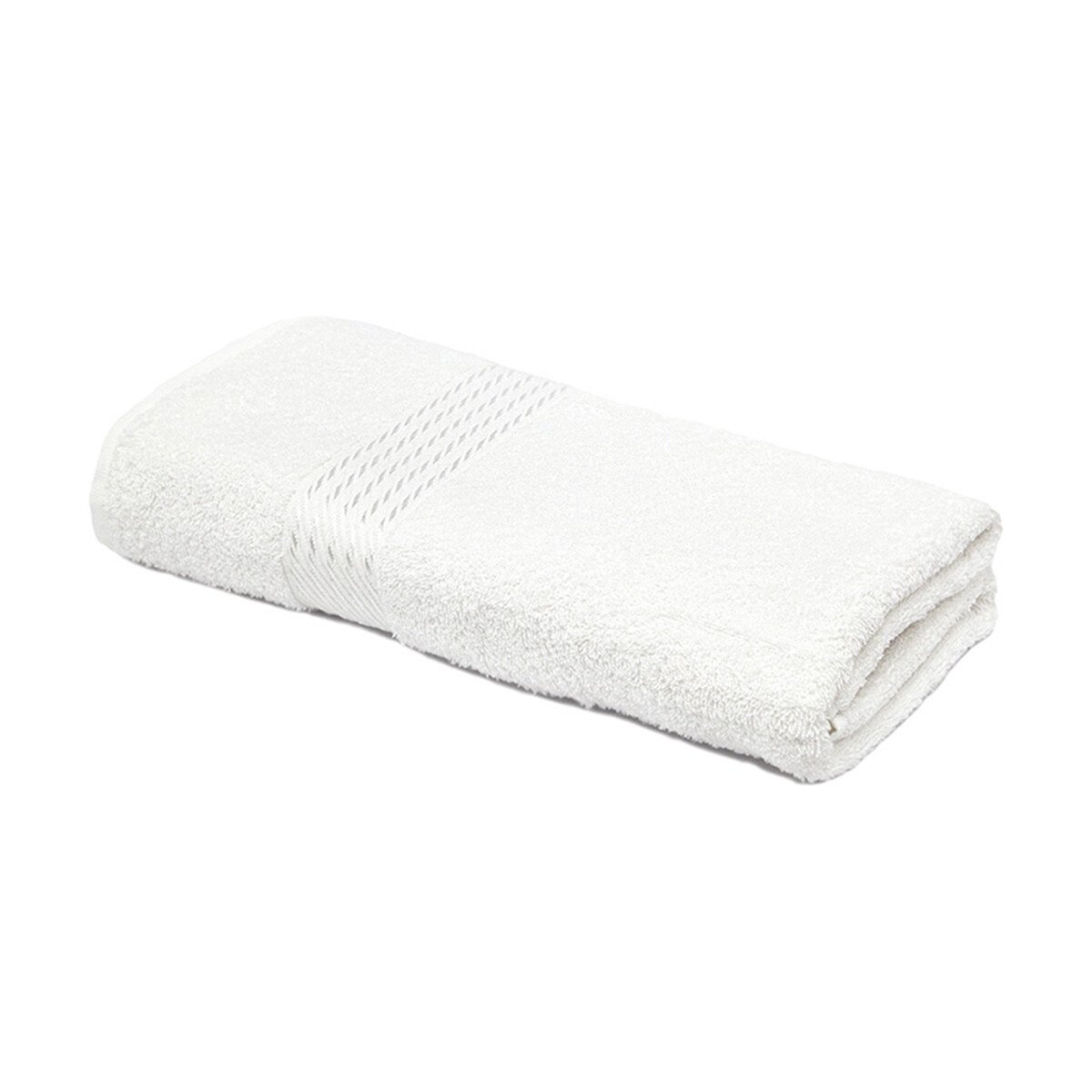 Toalla Baño Extra Prisma Dohler 86 x 150 cm 100% Algodón - BLANCO 
