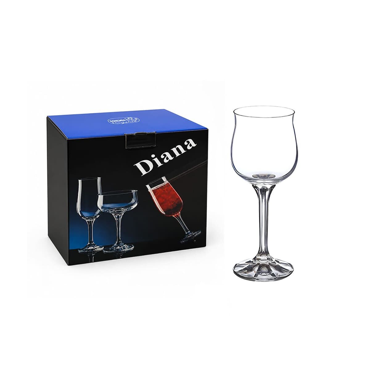 Set copas Diana 190 ml x6 BOHEMIA 