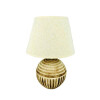 Lampara Esfera Acanalada 30 cms Lampara Esfera Acanalada 30 cms