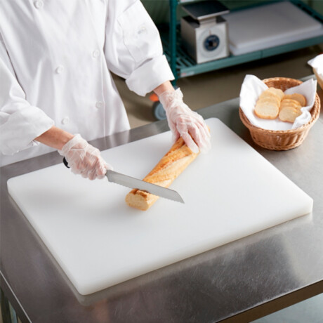 Tabla de corte blanca 450x610x13 mm Tabla de corte blanca 450x610x13 mm