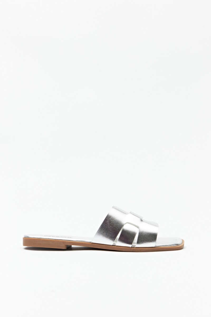 SANDALIA RAPS Plateado