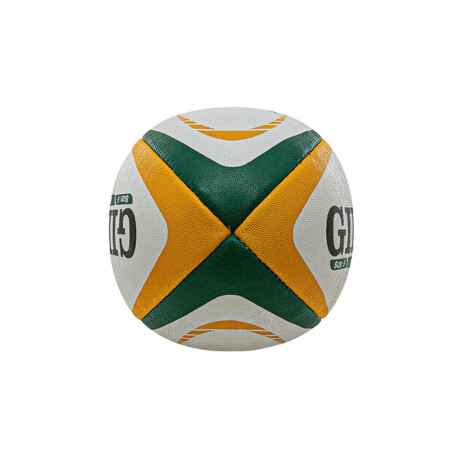 PELOTA RUGBY SA RUGBY White/Yellow/Green