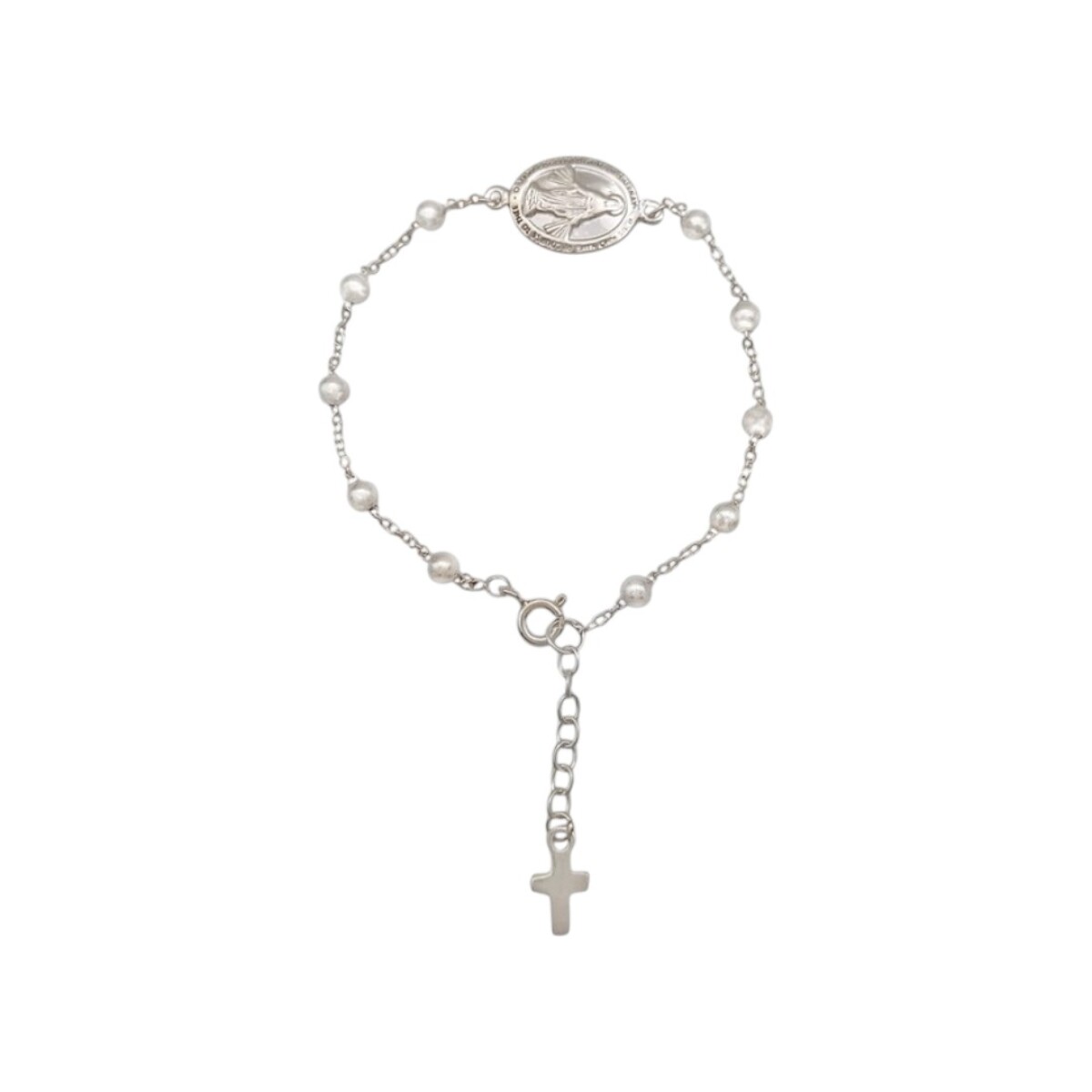 Pulsera Virgen Milagrosa-Plata 925-Sin piedra-PU3662 - sinpiedra 