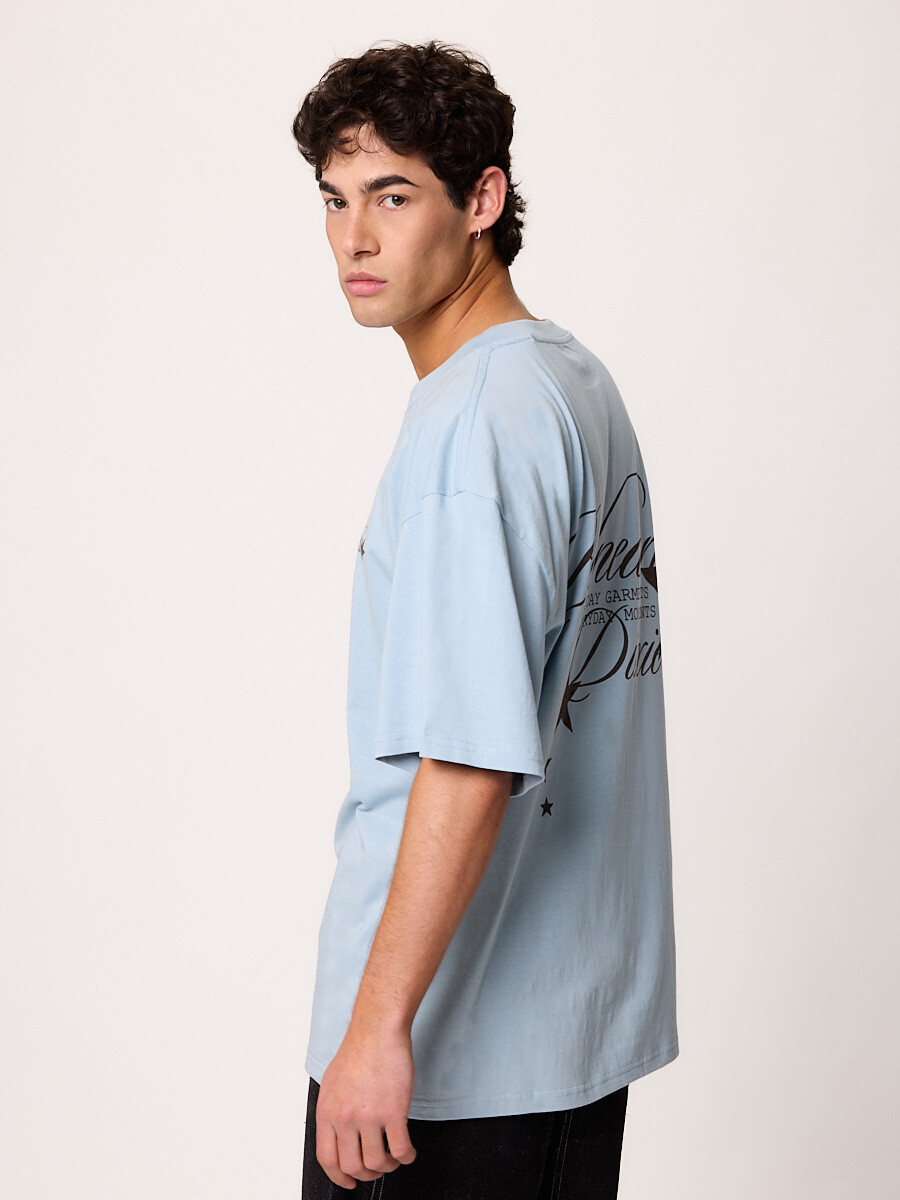 T-SHIRT M/C ODIT DIXIE Celeste