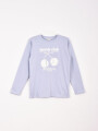 REMERA MANGA LARGA CLUB CELESTE