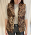 Chaleco Solapa Animal Print