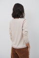 REMERA COTTON M/L BEIGE