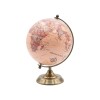 GLOBO TERRAQUEO ROSA COMB 20X29CM Unica