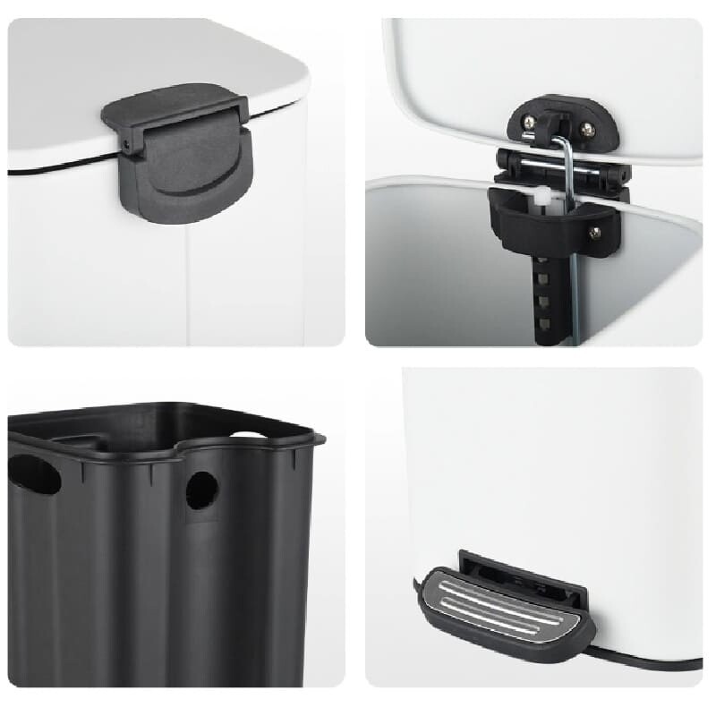 Tacho cesto de basura acero 8L Tacho cesto de basura acero 8L
