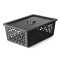 Caja organizadora con tapa G 15L NEGRO