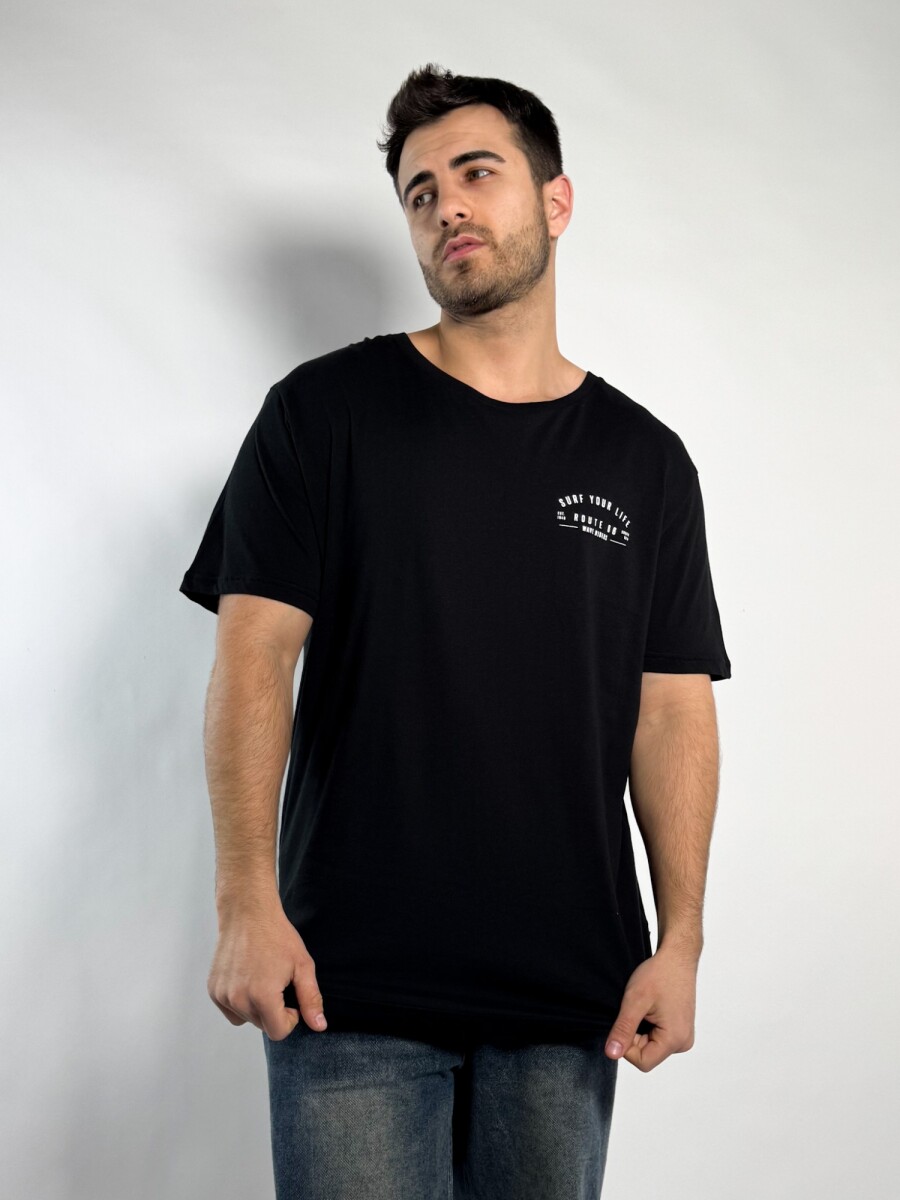 Remera Jey S26552-H - Negro 