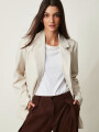 BLAZER GELDA BEIGE CLARO
