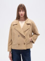 Chaqueta Yenai Beige Oscuro