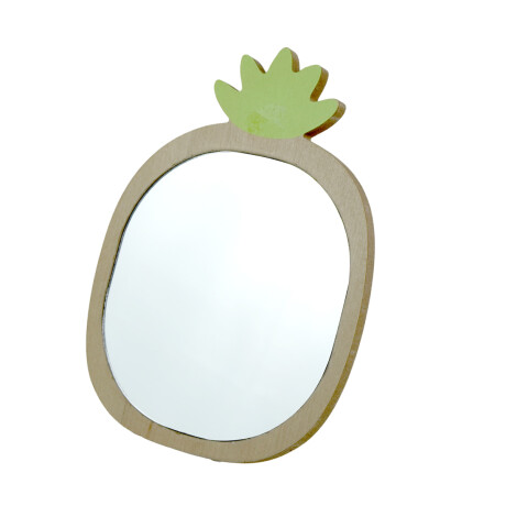 ESPEJO MARCO MADERA FORMA PIÑA ESPEJO MARCO MADERA FORMA PIÑA