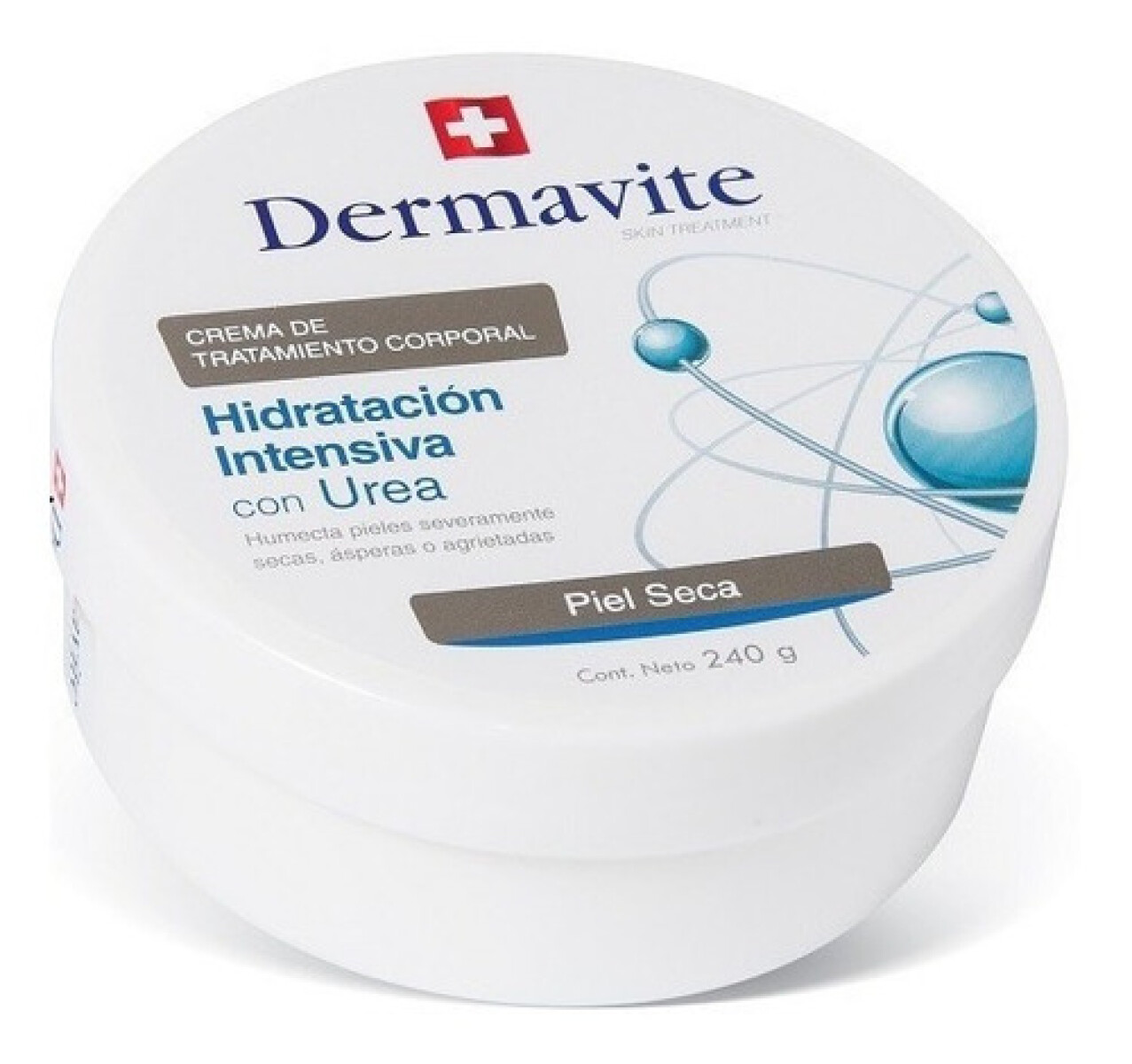 Dermavite Crema Corporal Hidratación Intensiva con Urea 240gr – Piel Suave 