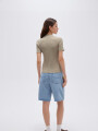 Remera Daly Verde Grisaceo