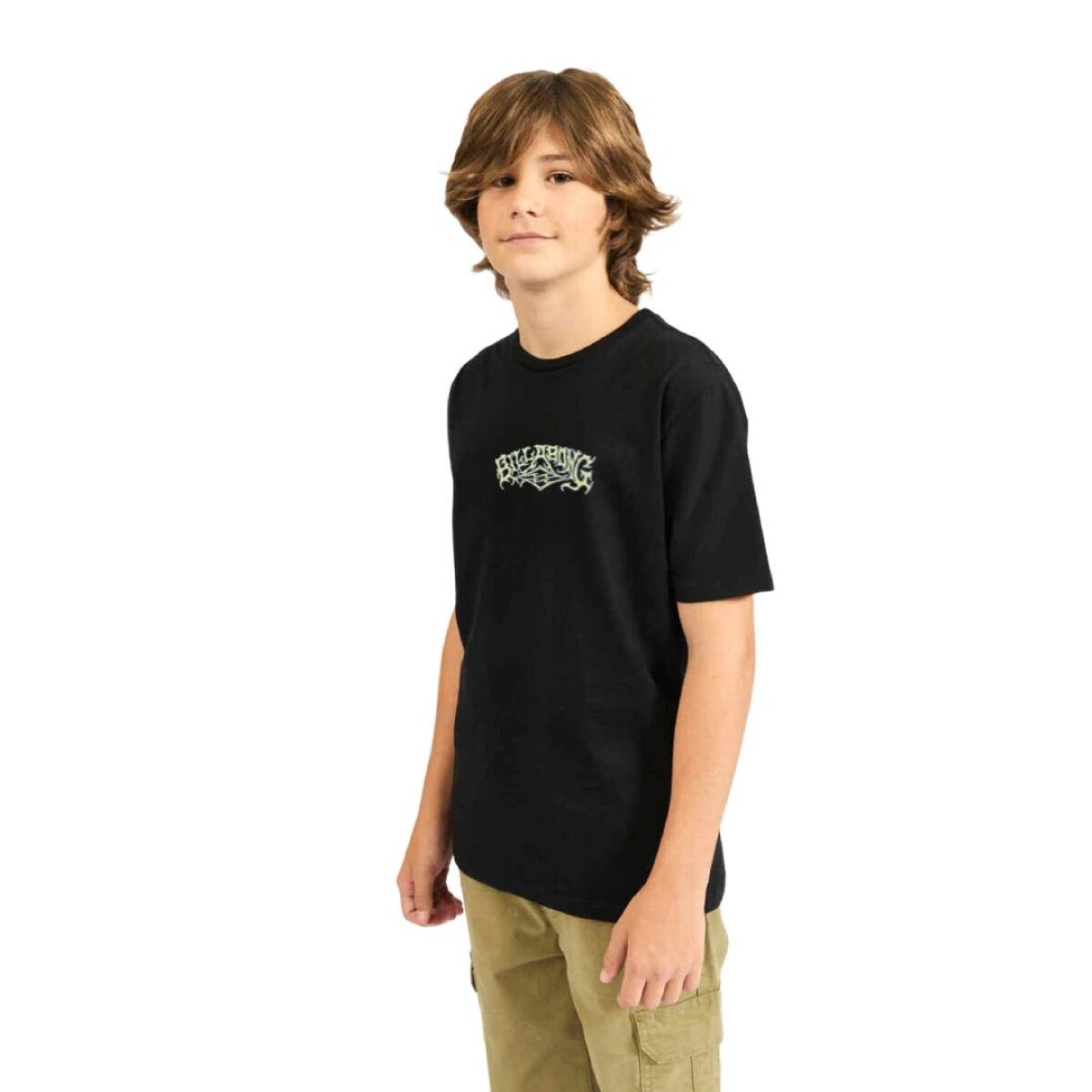 Remera Billabong Alternative Tee Niño - Negro 