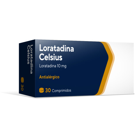 Loratadina Celsius 10 mg 30 Comprimidos Loratadina Celsius 10 mg 30 Comprimidos
