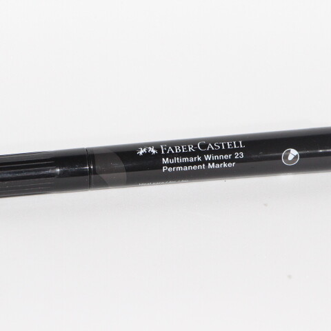 MARCADOR FABER PERMANENTE COLOR NEGRO 52E MARCADOR FABER PERMANENTE COLOR NEGRO 52E