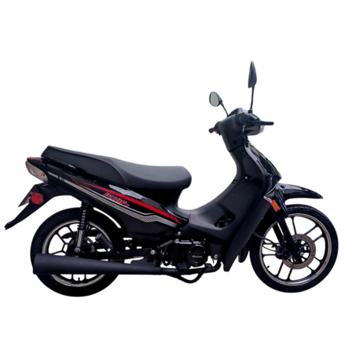 Moto Baccio Cub P110 Fx - Negro 