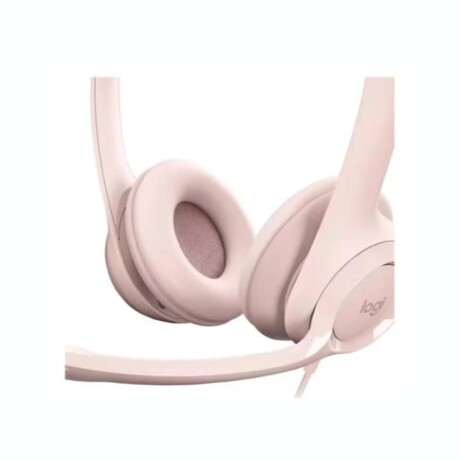 AURICULARES CABLEADOS LOGITECH HEADSET H390 USB Auriculares Cableados LOGITECH H390 USB Con Micrófono On-Ear - Rose