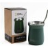 Mate Acero Inoxidable 230ml Con Bombilla Térmico Matera verde