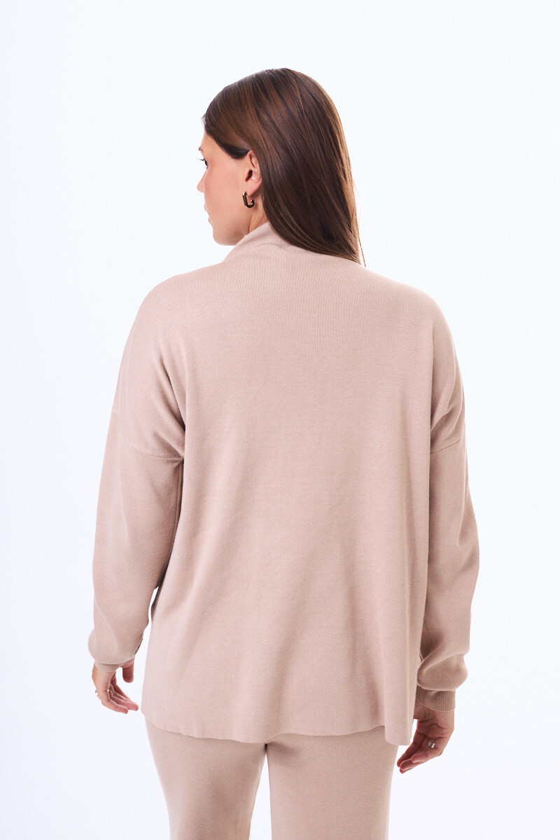 Buzo tejido Medina Beige