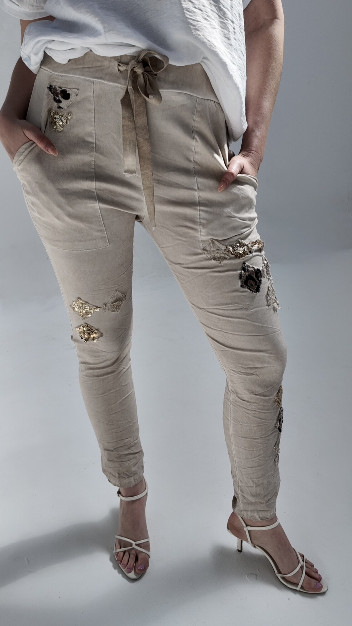 Pantalón Ágatha Beige