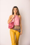 Leather jeans Mostaza