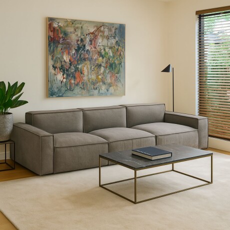 Sofá modular URBAN Gris - 3 CUERPOS