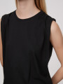 Remera Hortensia Negro